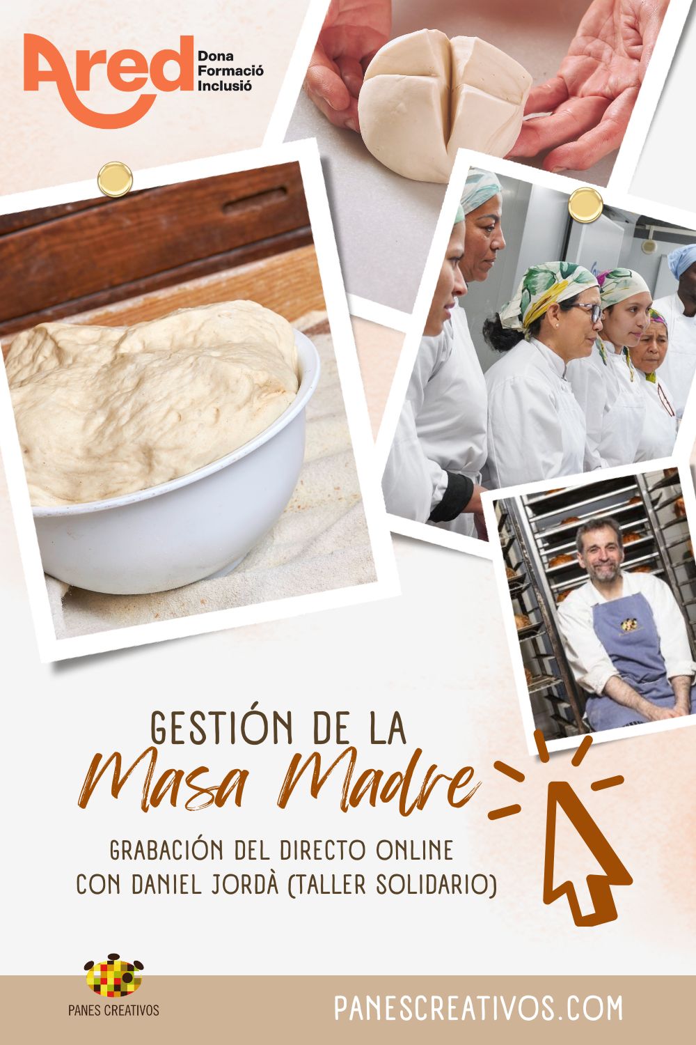 Taller solidario Fundació Ared: gestión Masa Madre (grabación directo 22 Noviembre '25)