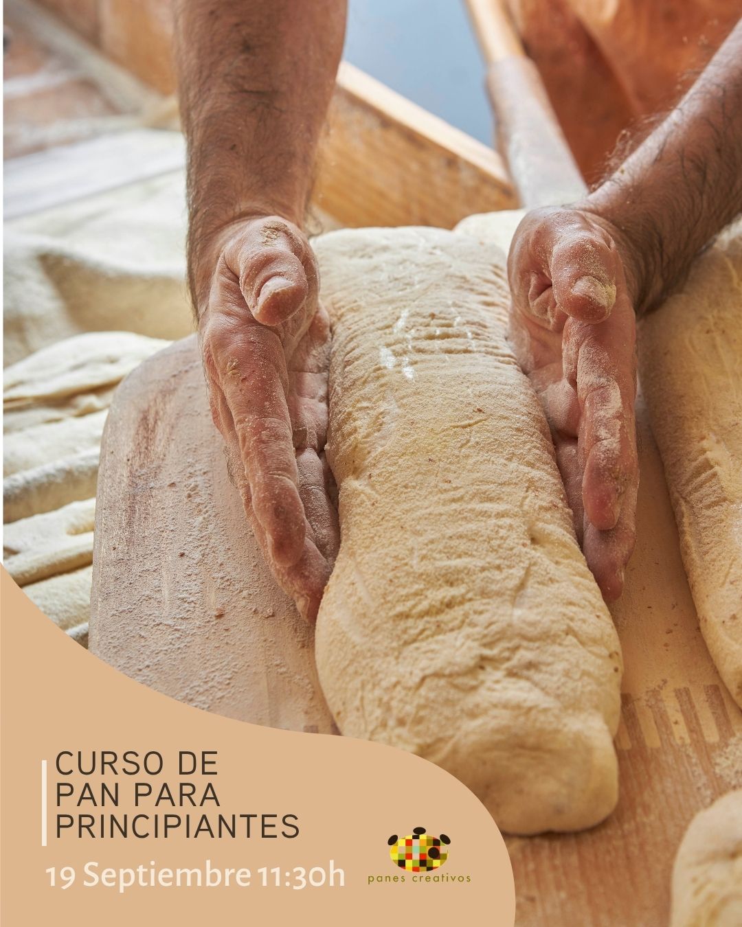 Curso presencial «Panadería para principiantes» con Daniel Jordà 19 Sept.